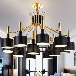 15 Licht 2-laags moderne eigentijdse stijl kroonluchterlamp