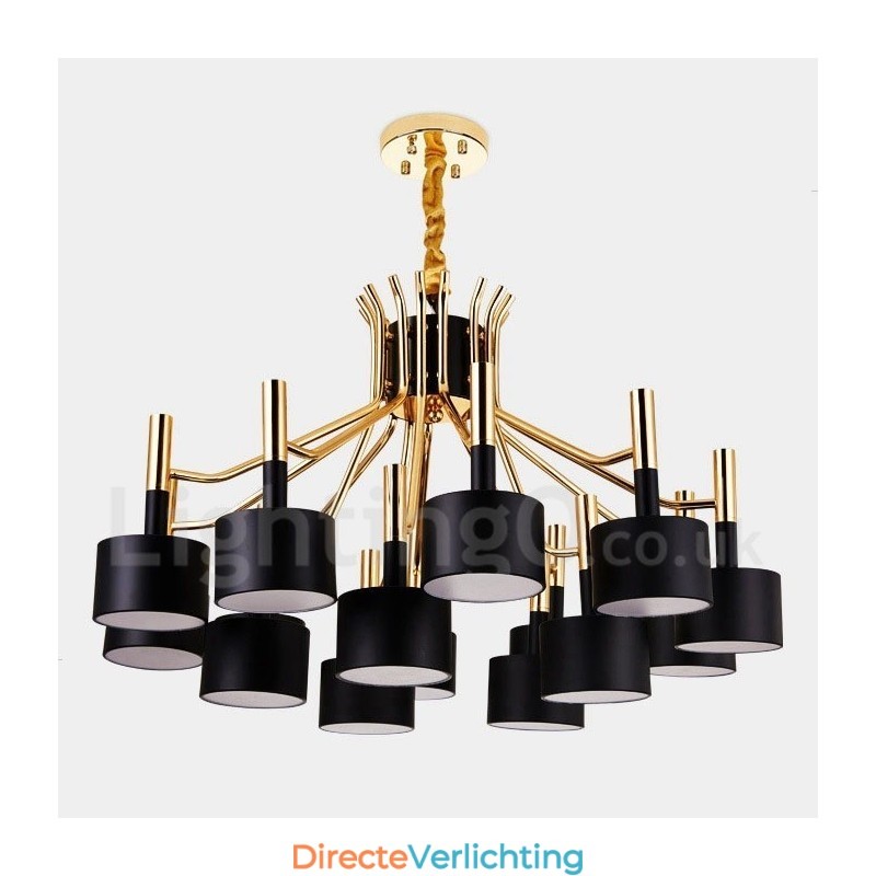 15 Licht 2-laags moderne eigentijdse stijl kroonluchterlamp
