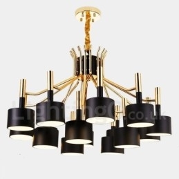 15 Licht 2-laags moderne eigentijdse stijl kroonluchterlamp