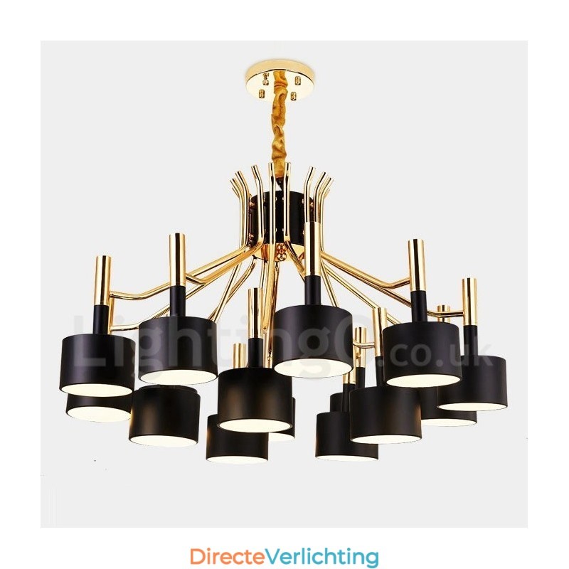 15 Licht 2-laags moderne eigentijdse stijl kroonluchterlamp