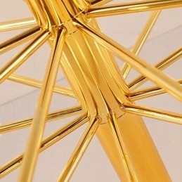 40 Licht Gouden 2-laags Moderne Hedendaagse Kroonluchterlamp