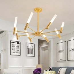 8 Lichts Draaibare Moderne Hedendaagse Kroonluchterlamp