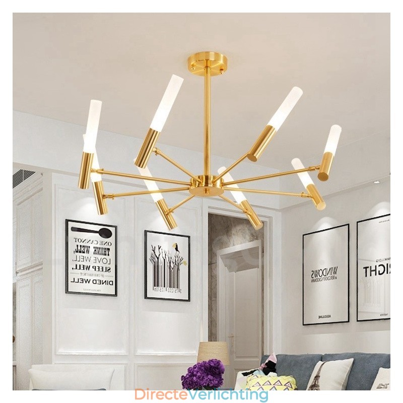 8 Lichts Draaibare Moderne Hedendaagse Kroonluchterlamp