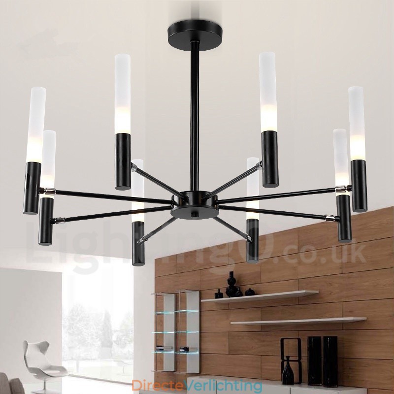 8 Lichts Draaibare Moderne Hedendaagse Kroonluchterlamp