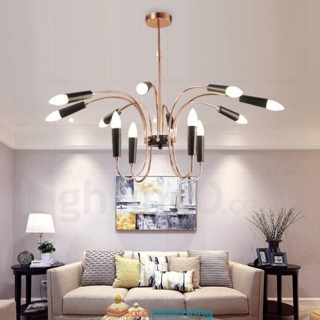 2 Tier 12 Licht Moderne Hedendaagse Kroonluchter Licht 2 Tier 12 Licht Moderne Hedendaagse Kroonluchter Licht