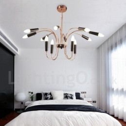 2 Tier 12 Licht Moderne Hedendaagse Kroonluchter Licht