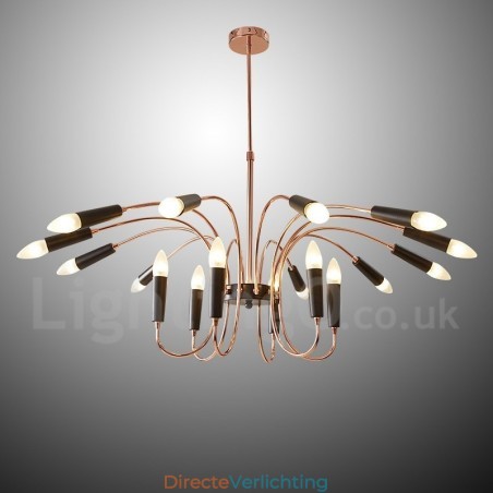 2 Tier 18 Licht Moderne Hedendaagse Kroonluchterlamp 2 Tier 18 Licht Moderne Hedendaagse Kroonluchterlamp