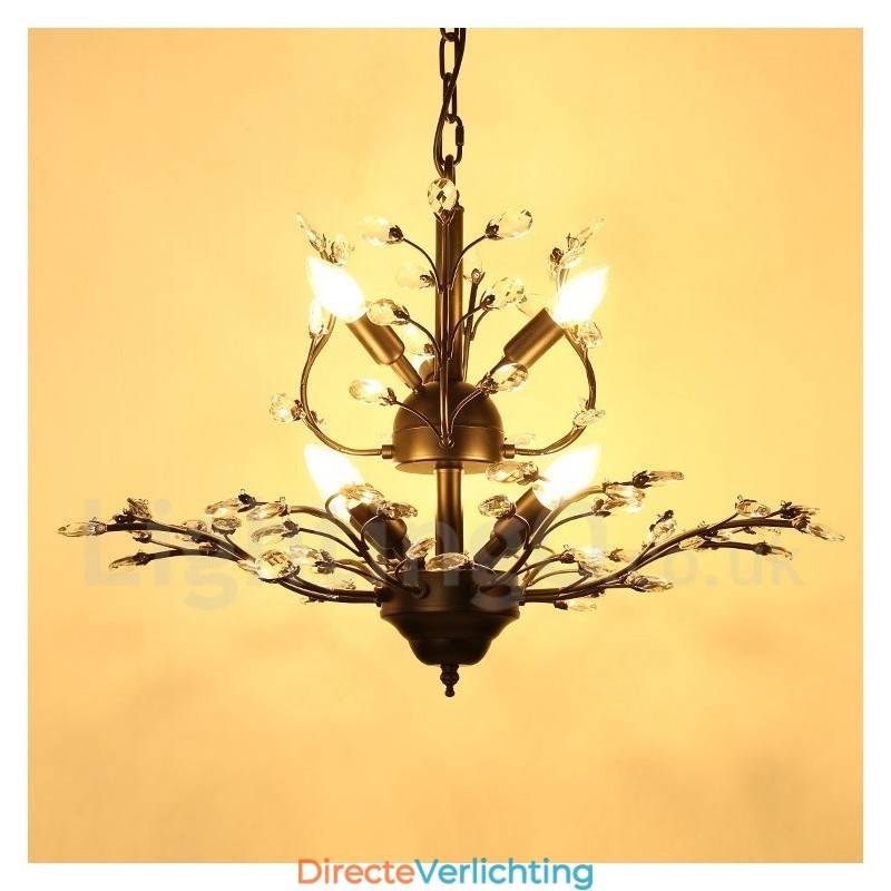 60CM Hoogte 45CM Breed Moderne Hedendaagse 7 Licht Kroonluchter Lamp Licht