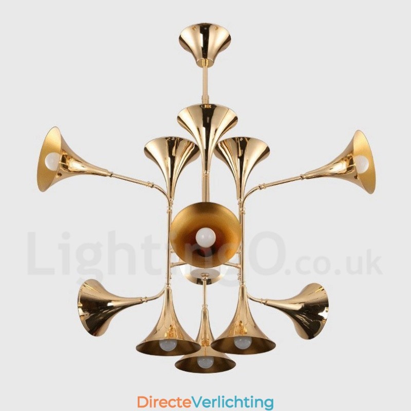 12 Lichts kroonluchterlamp Moderne eigentijdse stijllamp