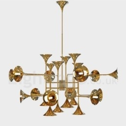 24 Lichts kroonluchterlamp moderne eigentijdse stijl licht