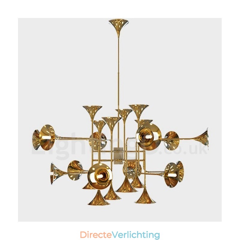 24 Lichts kroonluchterlamp moderne eigentijdse stijl licht