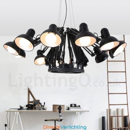 12 Lichts Moderne Hedendaagse Enkelvoudige Kroonluchter Lamp Licht 12 Lichts Moderne Hedendaagse Enkelvoudige Kroonluchter Lamp Licht