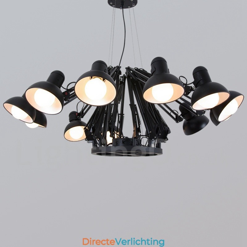 12 Lichts Moderne Hedendaagse Enkelvoudige Kroonluchter Lamp Licht