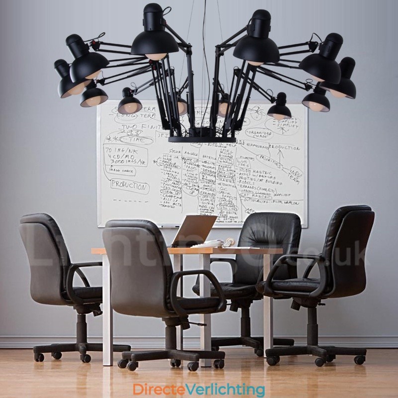 12 Lichts Moderne Hedendaagse Enkelvoudige Kroonluchter Lamp Licht