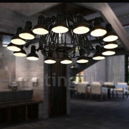 16 Lichts Moderne Hedendaagse Enkelvoudige Kroonluchter Lamp Licht