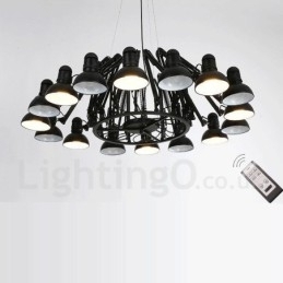 16 Lichts Moderne Hedendaagse Enkelvoudige Kroonluchter Lamp Licht