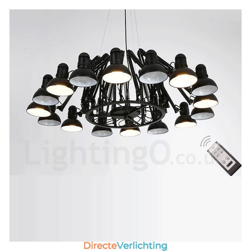 16 Lichts Moderne Hedendaagse Enkelvoudige Kroonluchter Lamp Licht
