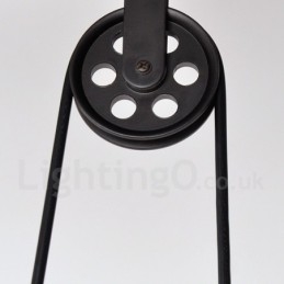 3-lichts landelijke vintage metalen hanglamp