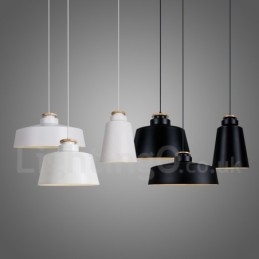 Moderne, eigentijdse metalen hanglamp