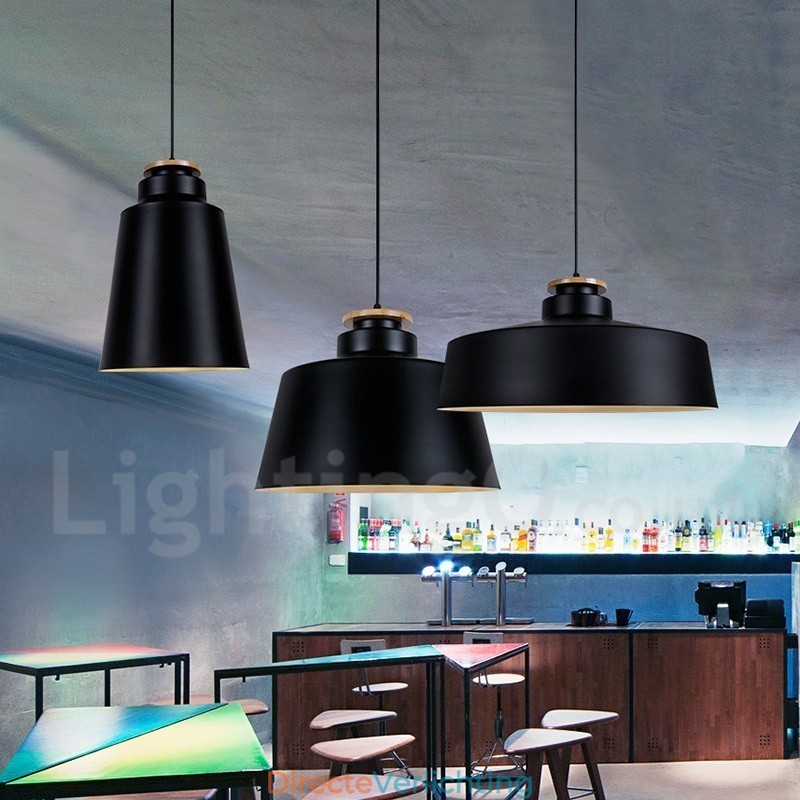 Moderne, eigentijdse metalen hanglamp