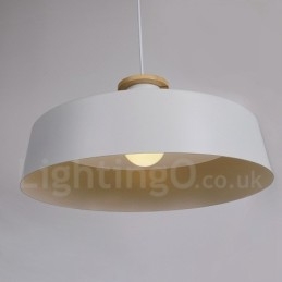 Moderne, eigentijdse metalen hanglamp