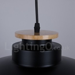 Moderne, eigentijdse metalen hanglamp