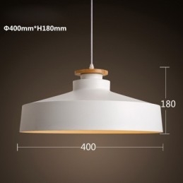Moderne, eigentijdse metalen hanglamp