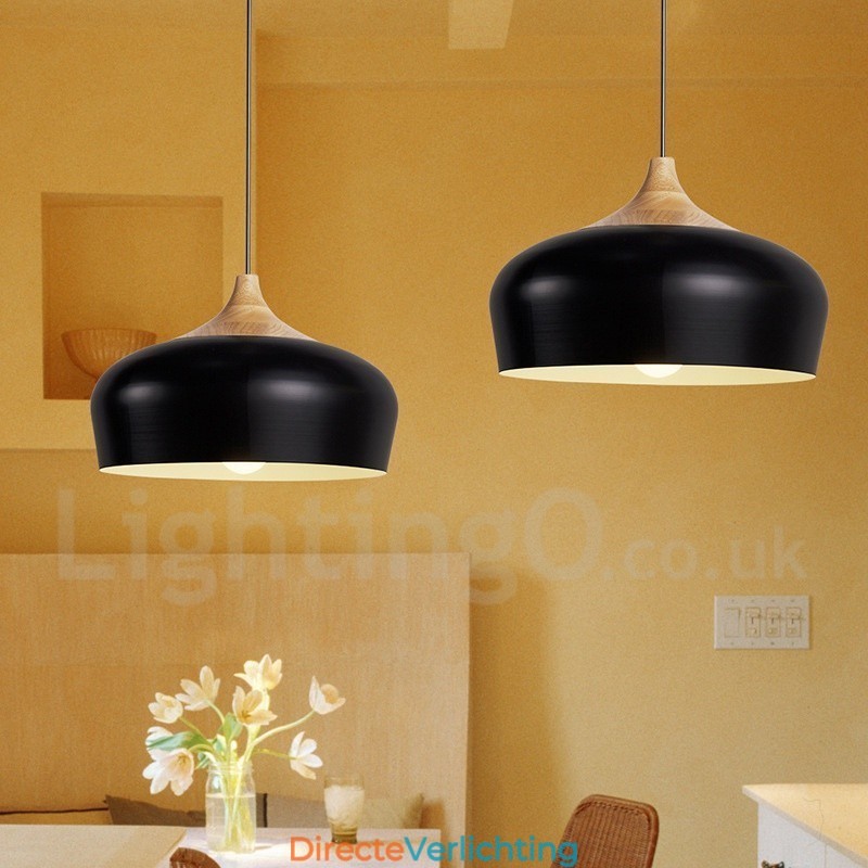 1 Lichts Moderne Hedendaagse Houten Hanglamp