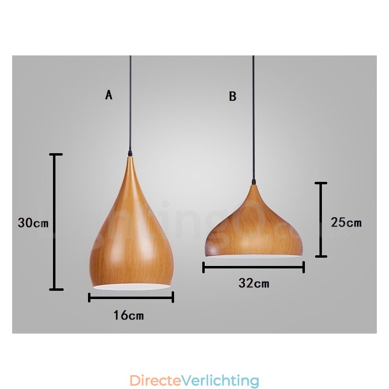 1 Lichts Traditionele Klassieke Hanglamp