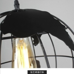Land Vintage Globe Metalen Hanglamp
