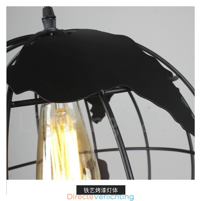 Land Vintage Globe Metalen Hanglamp