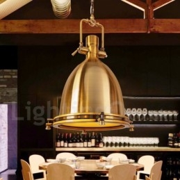 Vintage metalen hanglamp
