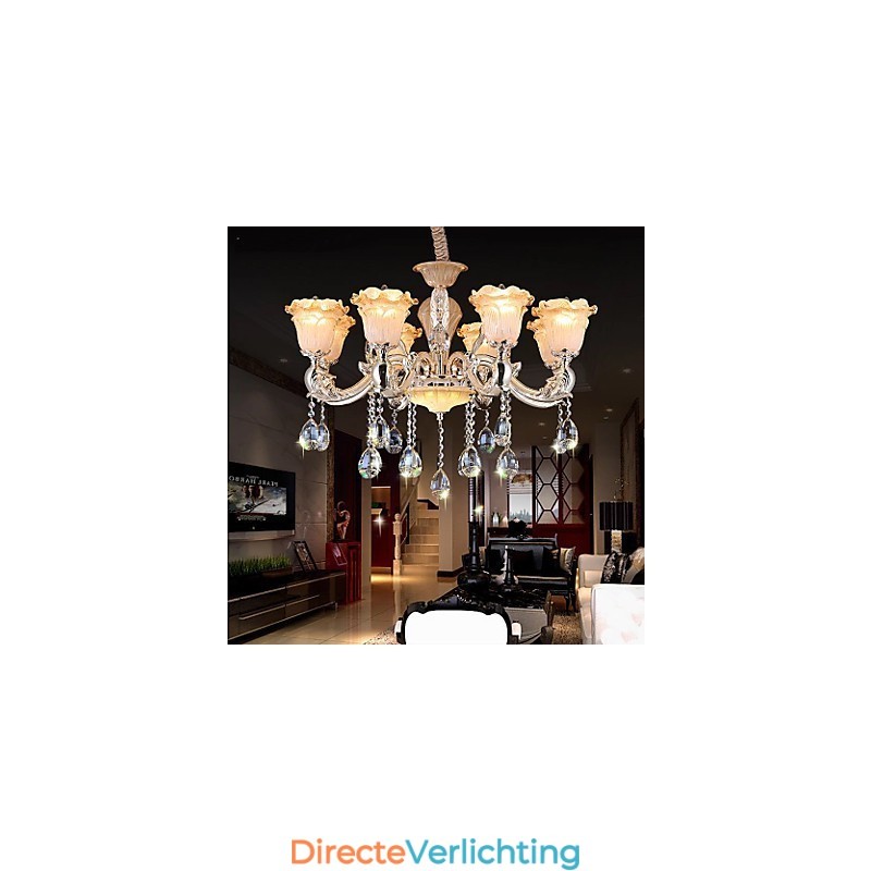 Europese stijl retro kristallen hanglamp Americange lamp
