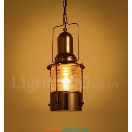 Retro Vintage 1 Licht Lantaarn Koperen Hanglamp Retro Vintage 1 Licht Lantaarn Koperen Hanglamp