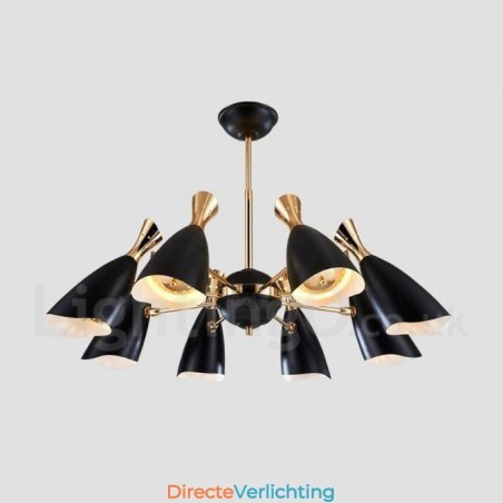 Moderne eigentijdse kroonluchterlamp met 8 lampen Moderne eigentijdse kroonluchterlamp met 8 lampen