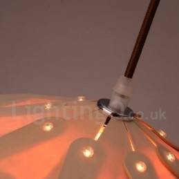 Rustieke Lodge Houten Dennenappel Hanglamp