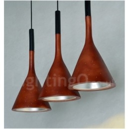 1-lichts vintage betonnen hanglamp