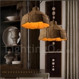 Vintage betonnen hanglamp