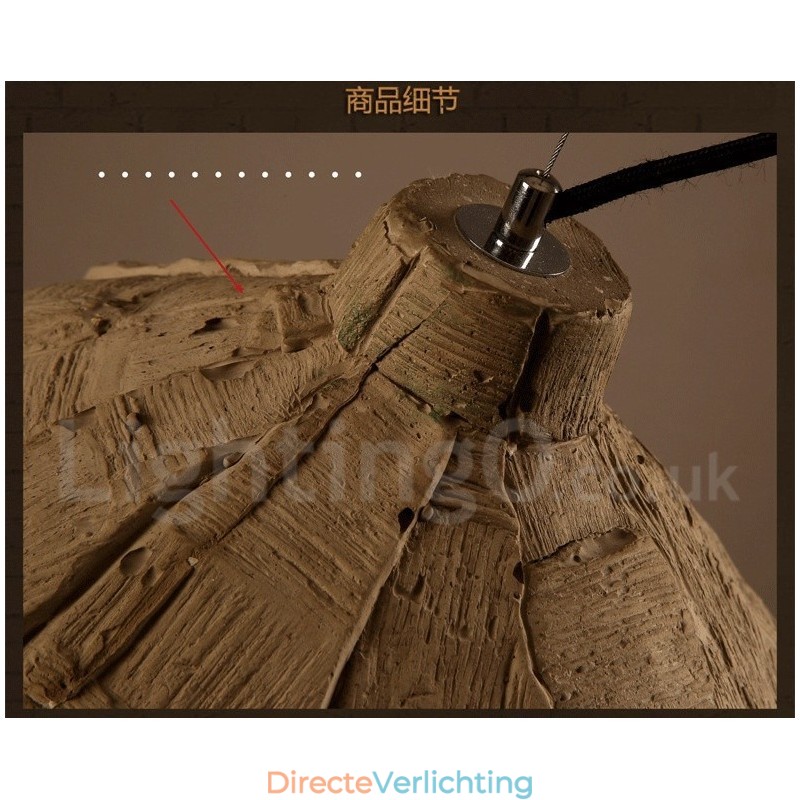 Vintage betonnen hanglamp