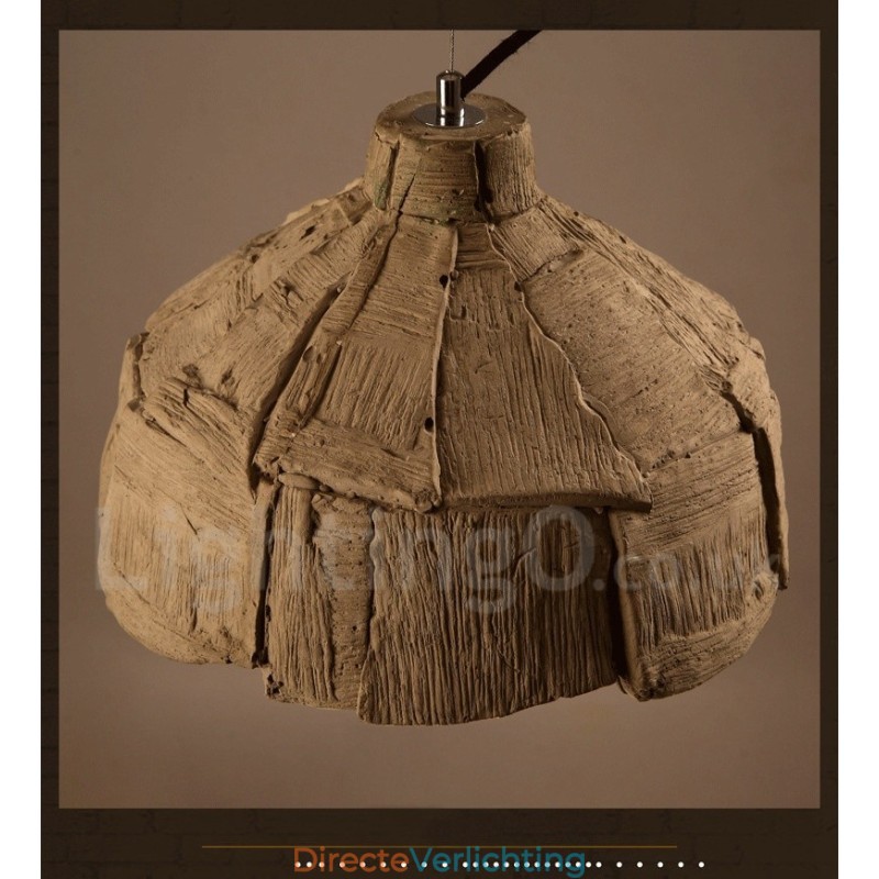 Vintage betonnen hanglamp