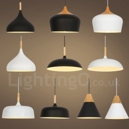 Moderne, eigentijdse hanglamp met 1 lichtbron