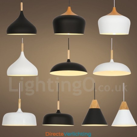 Moderne, eigentijdse hanglamp met 1 lichtbron Moderne, eigentijdse hanglamp met 1 lichtbron