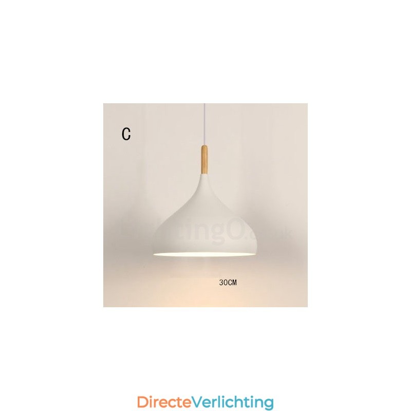 Moderne, eigentijdse hanglamp met 1 lichtbron