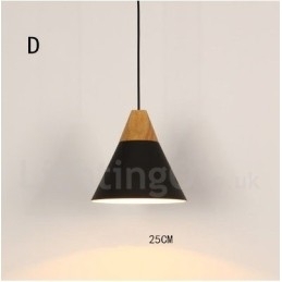 Moderne, eigentijdse hanglamp met 1 lichtbron