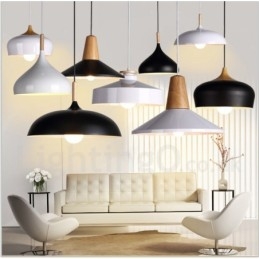 Moderne, eigentijdse hanglamp met 1 lichtbron