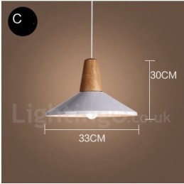 Moderne, eigentijdse hanglamp met 1 lichtbron