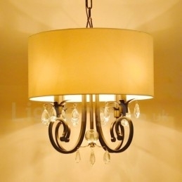 Rustieke Lodge Metalen Trommel Hanglamp