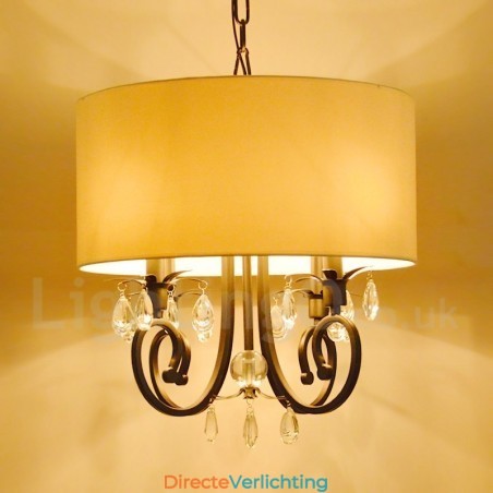 Rustieke Lodge Metalen Trommel Hanglamp Rustieke Lodge Metalen Trommel Hanglamp