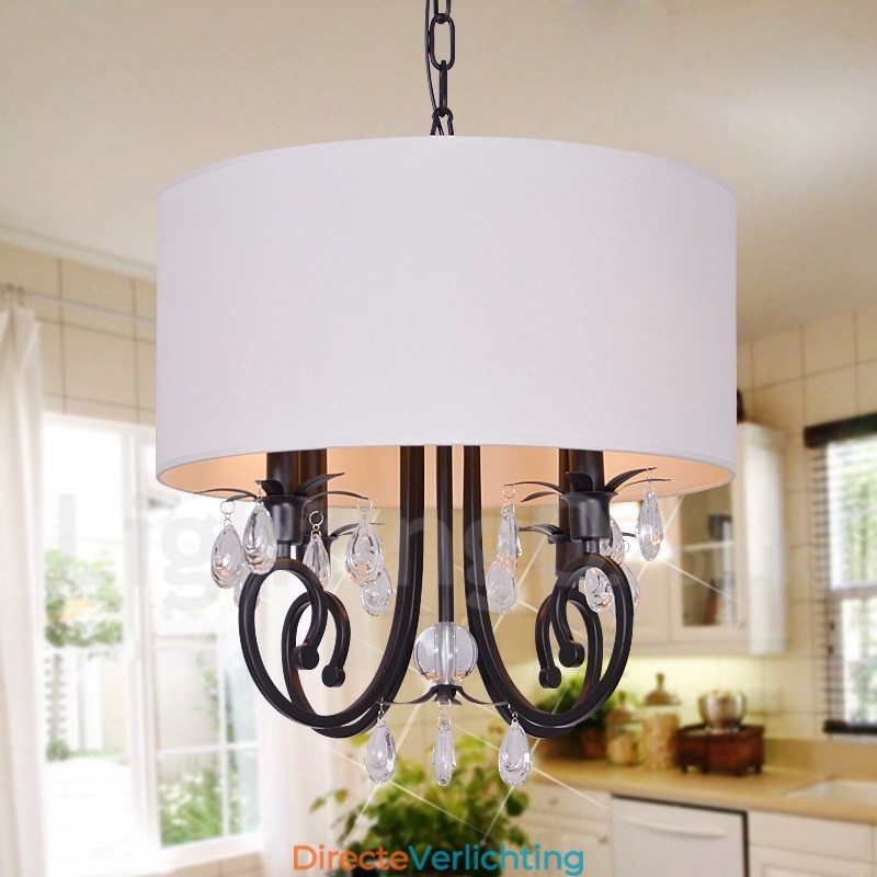 Rustieke Lodge Metalen Trommel Hanglamp