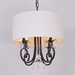 Rustieke Lodge Metalen Trommel Hanglamp